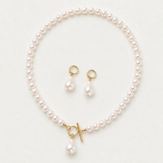 Celeste Pearl Jewellery Set