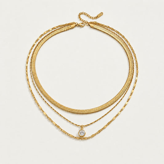 Aurelia Layered Necklace Set