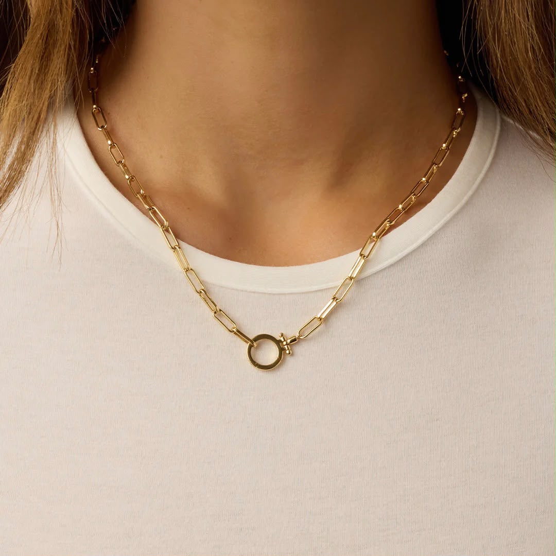Maren Bold Link Necklace