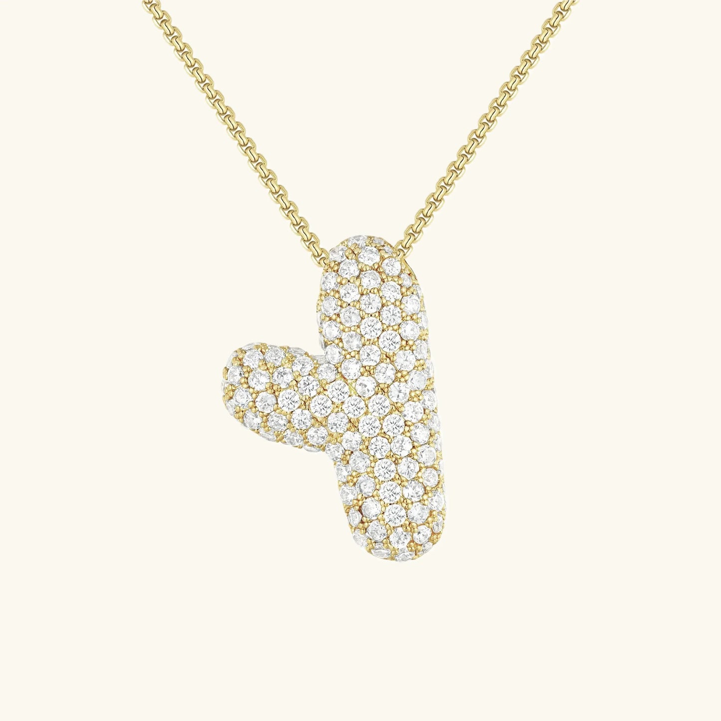 Initial Bubble Necklace
