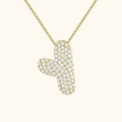 Initial Bubble Necklace