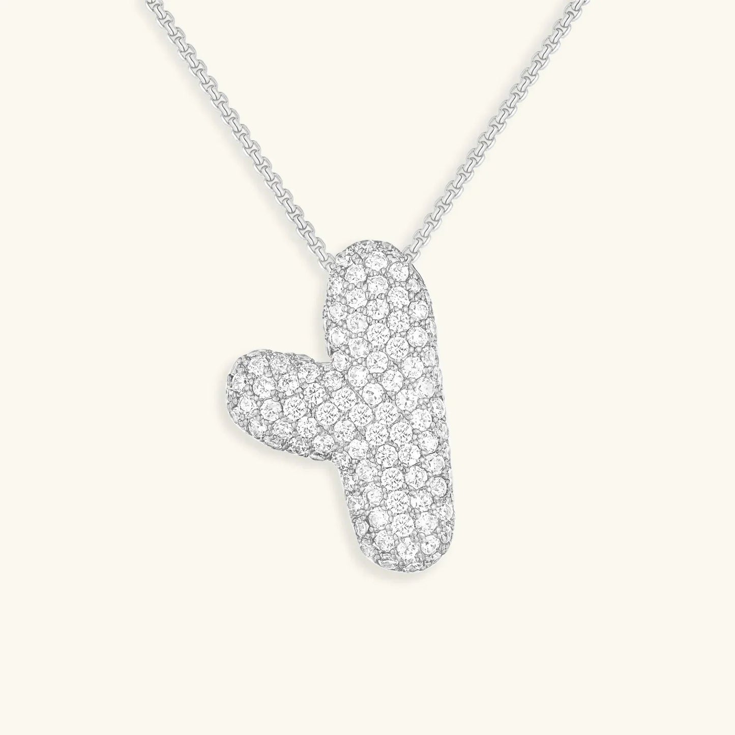 Initial Bubble Necklace