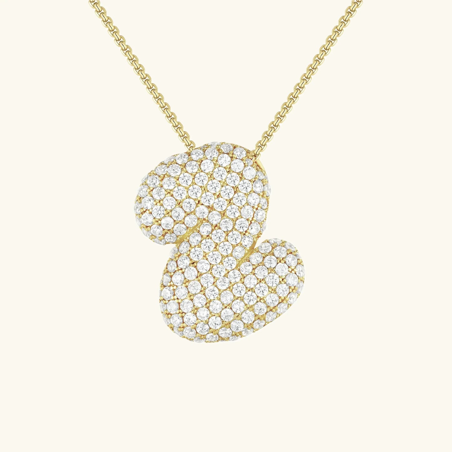 Initial Bubble Necklace